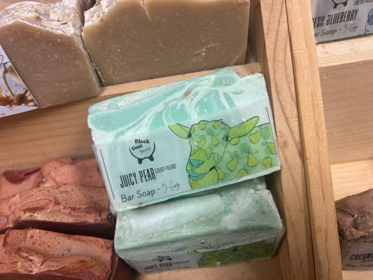 Juicy pear, bar soap