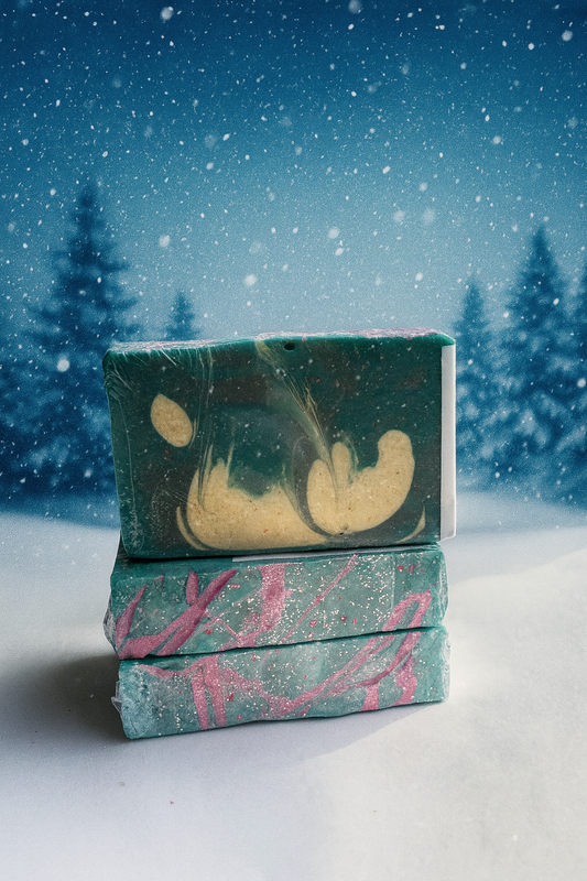 Winter wonderland bar soap