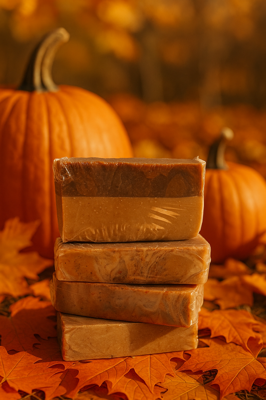 Fall Pumpkin bar soap