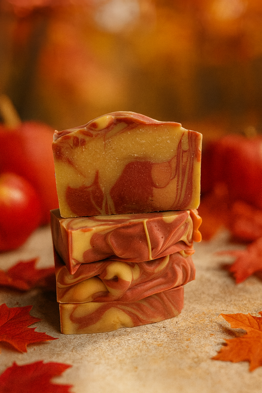 Apple cider vinegar, bar soap
