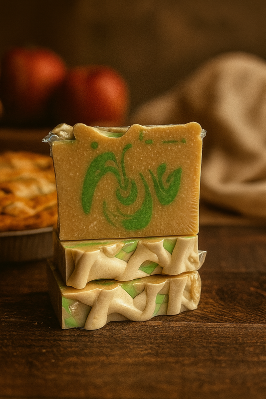 Apple pie bar soap