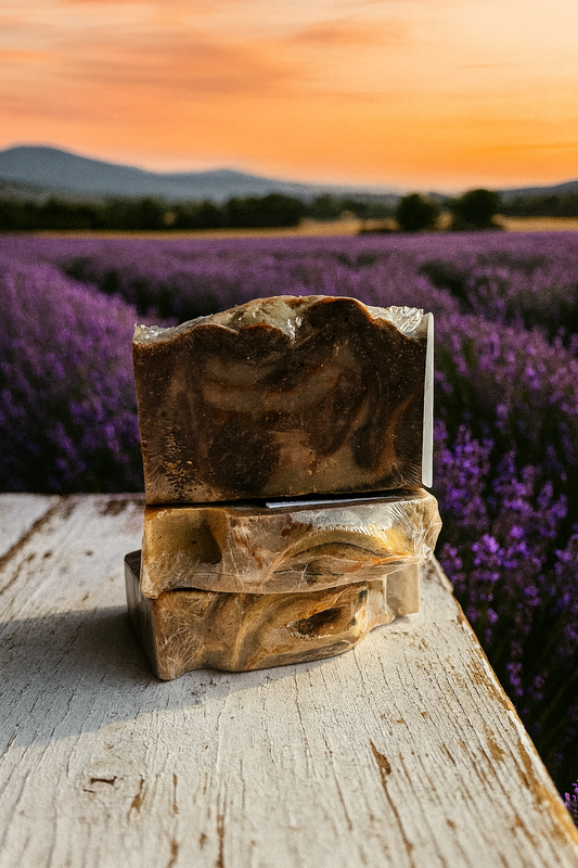 Black Amber & Lavender Bar Soap