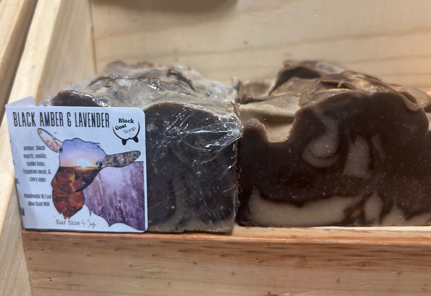 Black Amber & Lavender Bar Soap